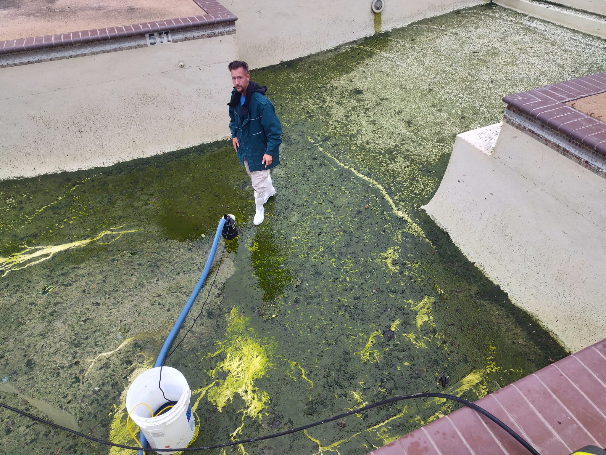 Complete Pool Revival - Before